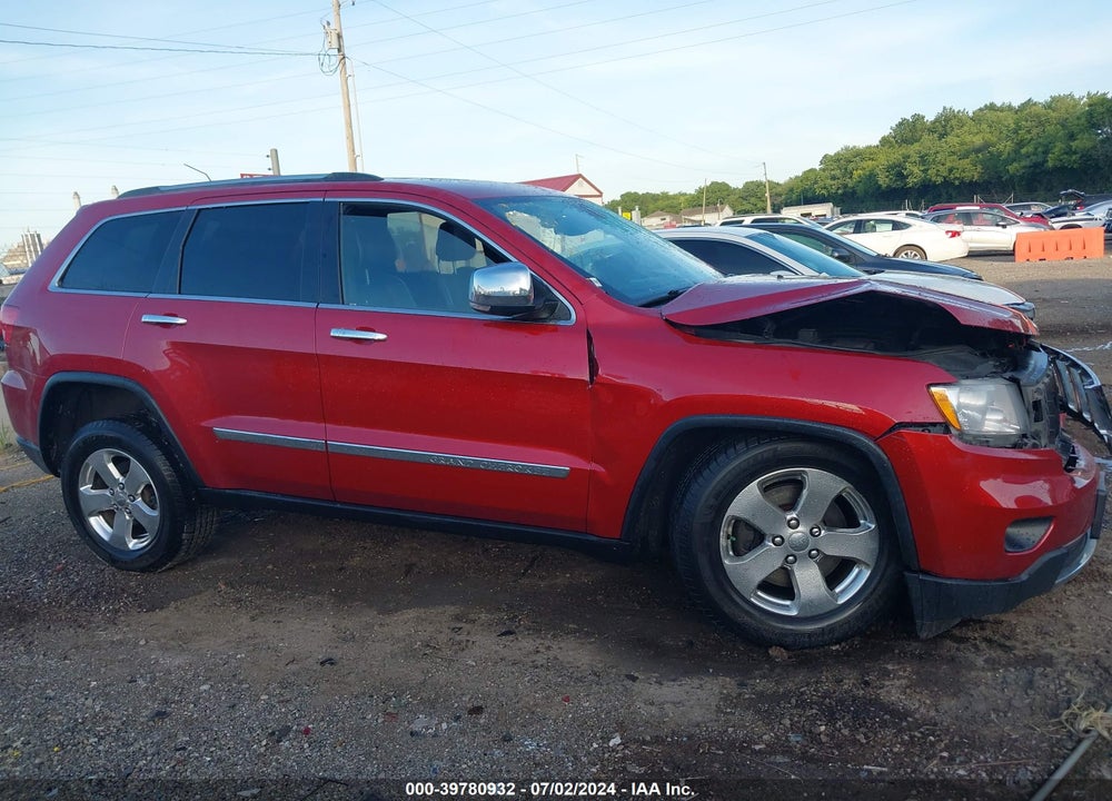 2011 JEEP GRAND CHEROKEE OVERLAND VIN: 1J4RR6GT8BC589245