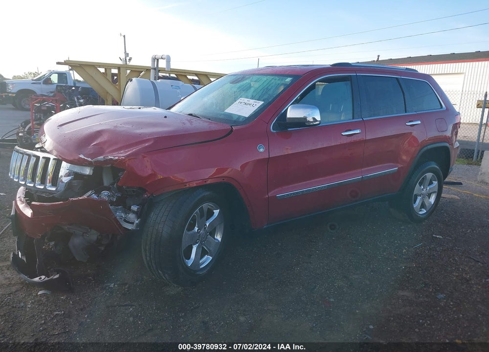 2011 JEEP GRAND CHEROKEE OVERLAND VIN: 1J4RR6GT8BC589245