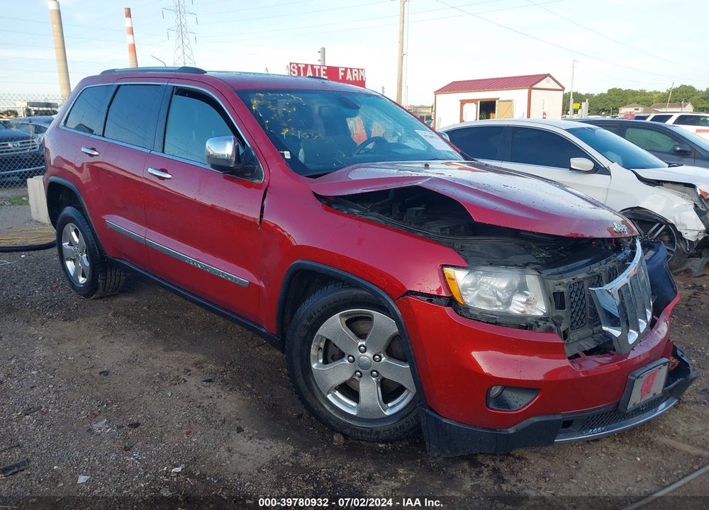 2011 JEEP GRAND CHEROKEE OVERLAND VIN: 1J4RR6GT8BC589245