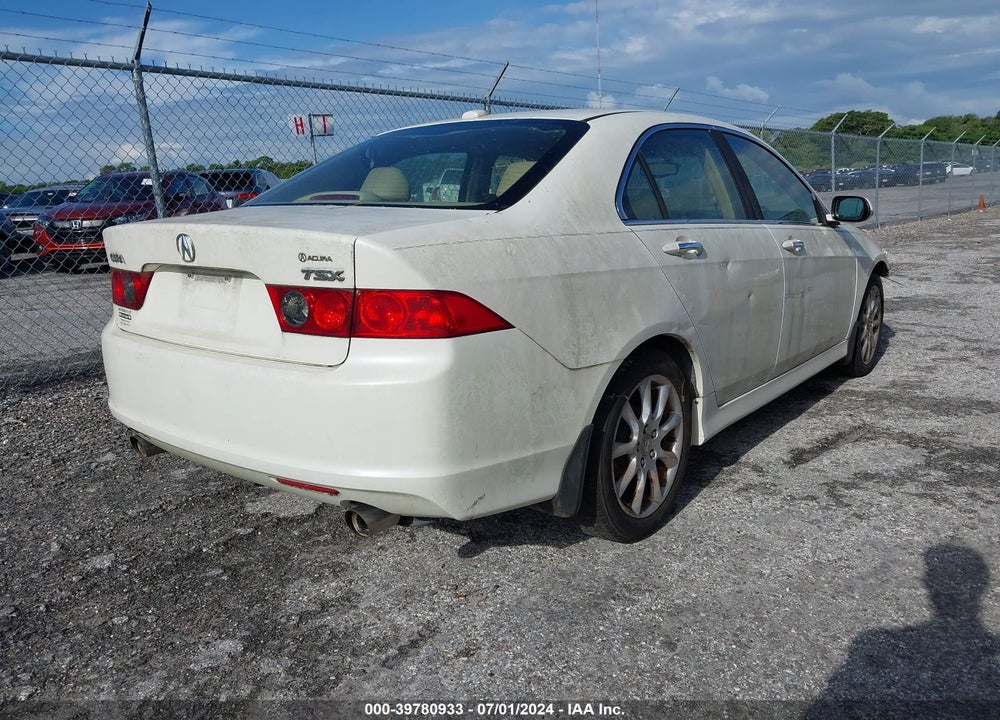 2006 ACURA TSX VIN: JH4CL96806C002603