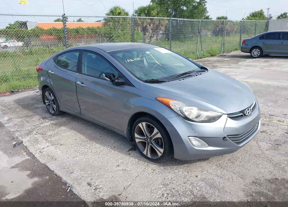 2013 HYUNDAI ELANTRA LIMITED VIN: KMHDH4AE3DU630052