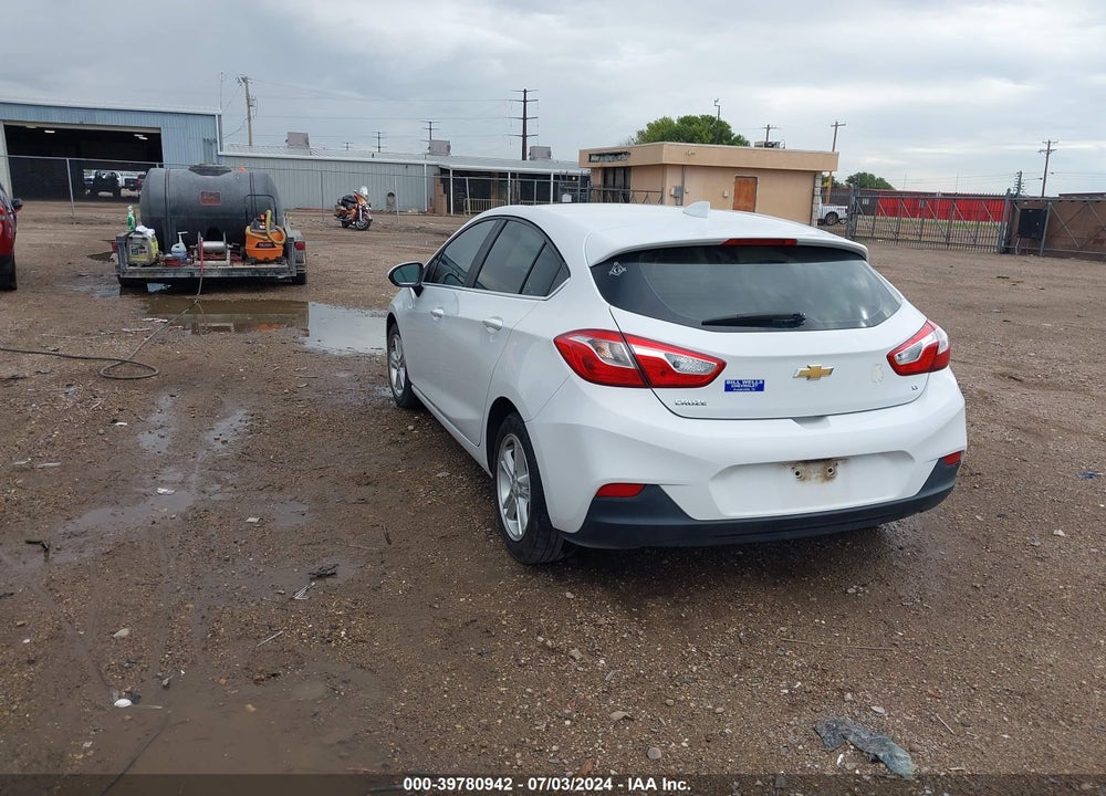 2017 CHEVROLET CRUZE LT AUTO VIN: 3G1BE6SM7HS544506