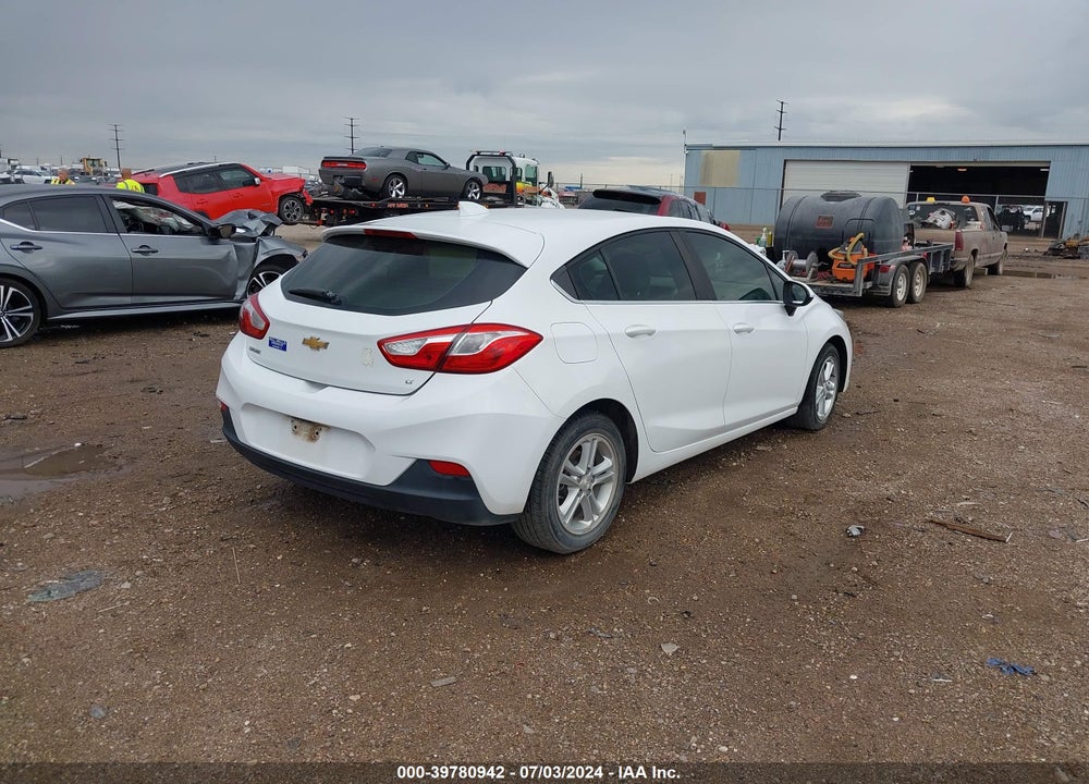 2017 CHEVROLET CRUZE LT AUTO VIN: 3G1BE6SM7HS544506
