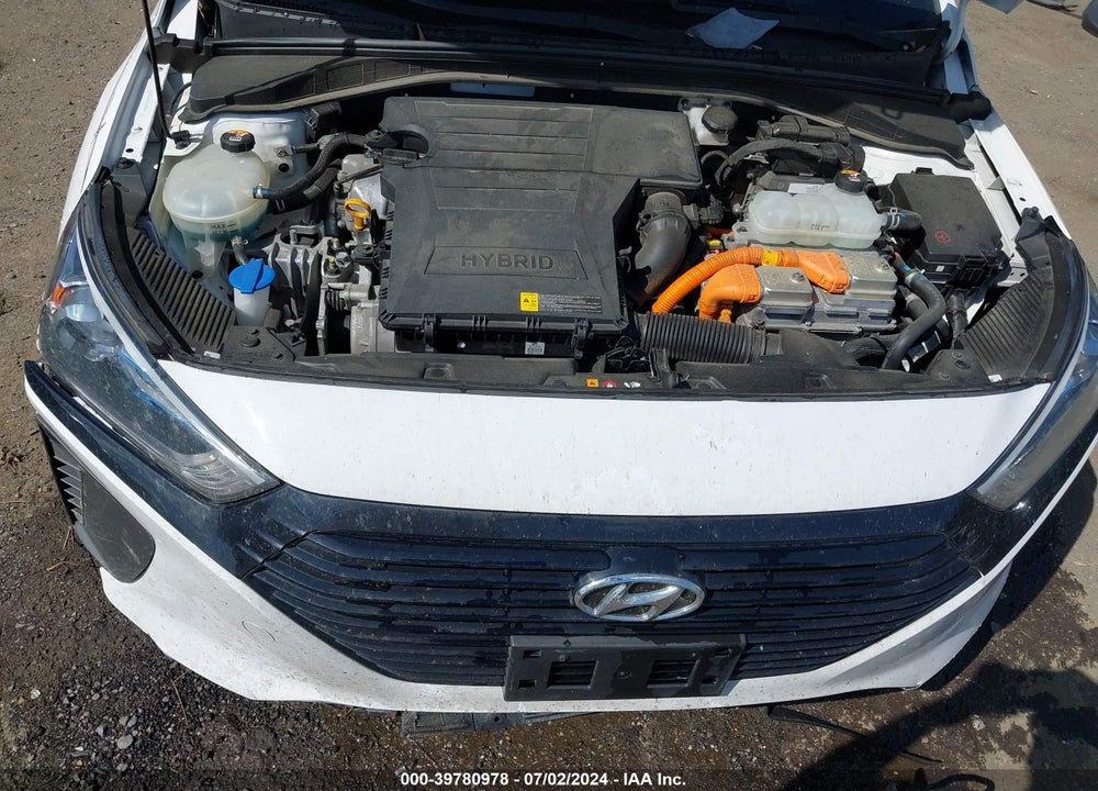 2019 HYUNDAI IONIQ HYBRID BLUE VIN: KMHC65LC5KU173812