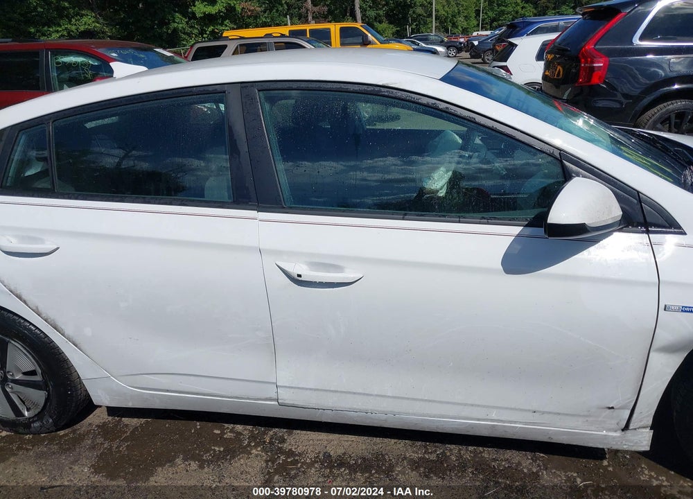 2019 HYUNDAI IONIQ HYBRID BLUE VIN: KMHC65LC5KU173812