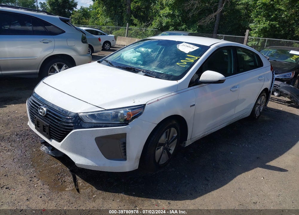 2019 HYUNDAI IONIQ HYBRID BLUE VIN: KMHC65LC5KU173812