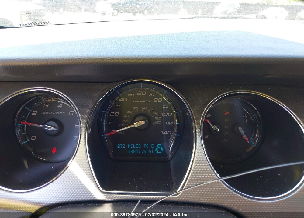 2010 FORD TAURUS SEL VIN: 1FAHP2EW7AG148054