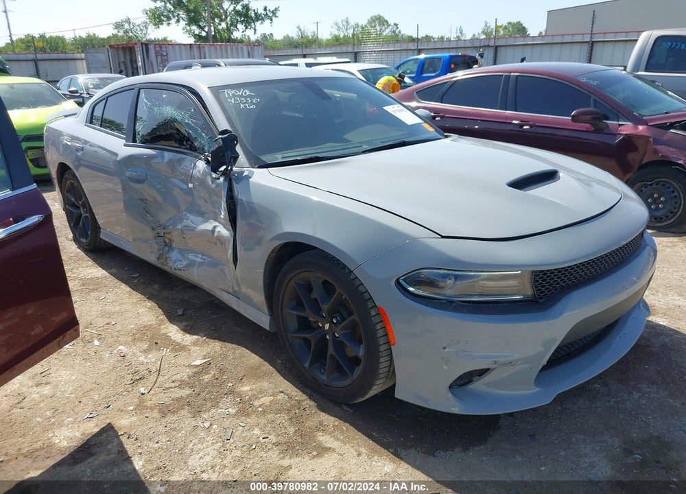 2022 DODGE CHARGER GT RWD VIN: 2C3CDXHG4NH208093