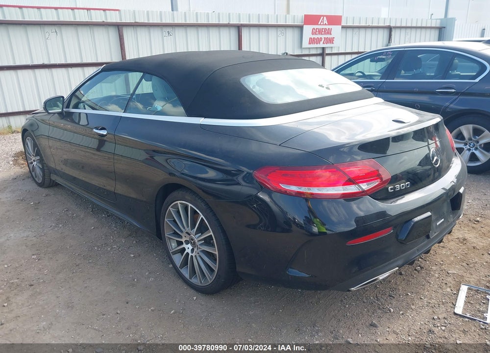 2017 MERCEDES-BENZ C 300 VIN: WDDWK4JB9HF530168