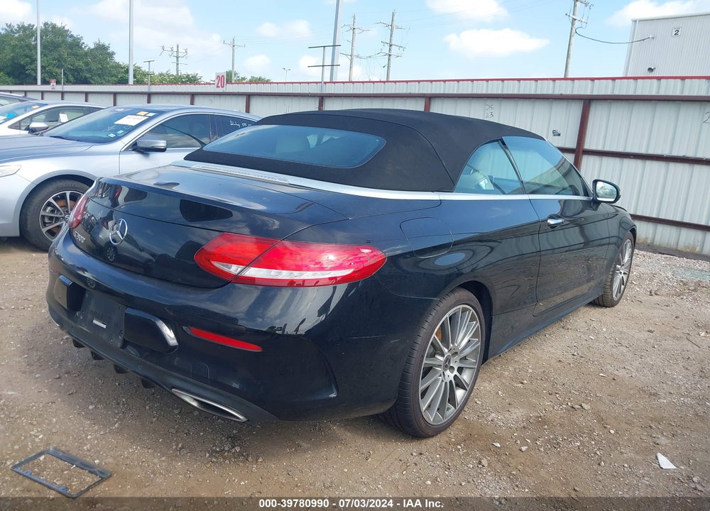 2017 MERCEDES-BENZ C 300 VIN: WDDWK4JB9HF530168