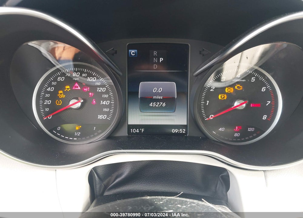 2017 MERCEDES-BENZ C 300 VIN: WDDWK4JB9HF530168