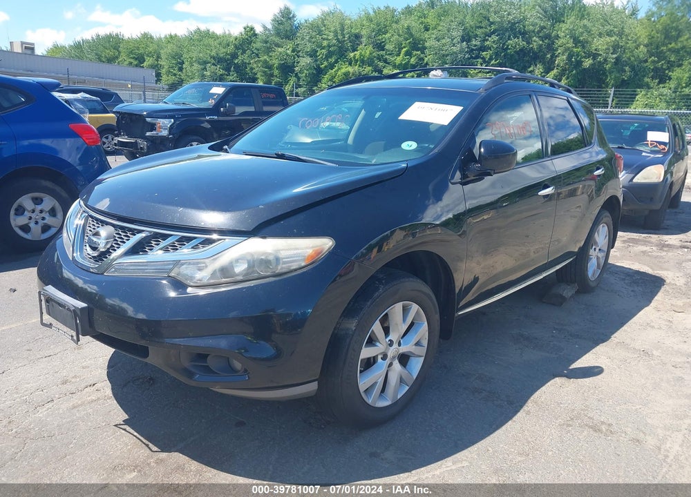 2013 NISSAN MURANO SV VIN: JN8AZ1MWXDW316947