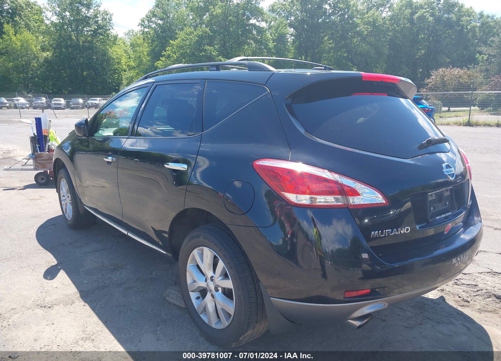 2013 NISSAN MURANO SV VIN: JN8AZ1MWXDW316947