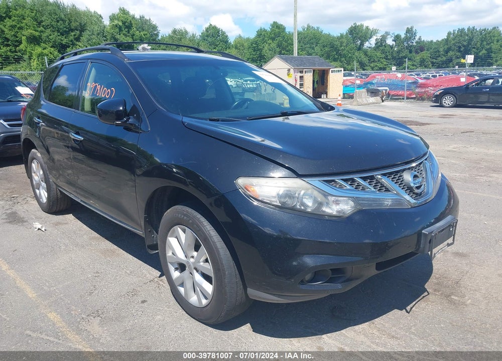 2013 NISSAN MURANO SV VIN: JN8AZ1MWXDW316947