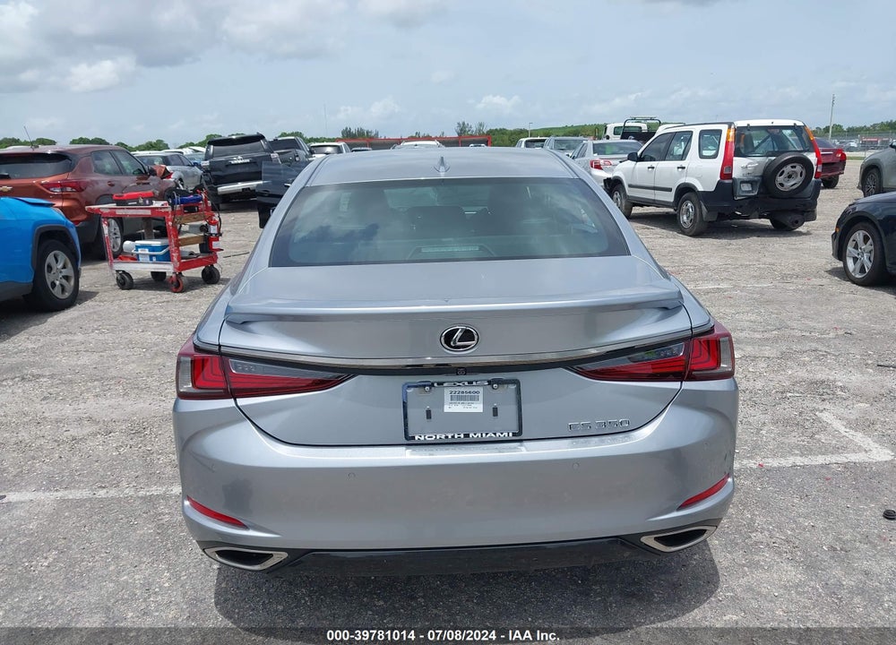 2022 LEXUS ES 350 F-SPORT VIN: 58AGZ1B10NU128162