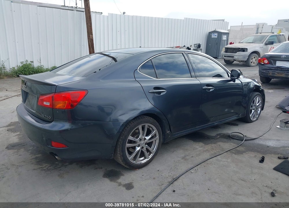 2006 LEXUS IS 250 VIN: JTHBK262762021558