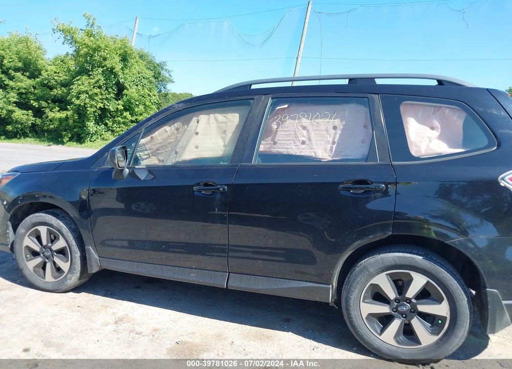 2017 SUBARU FORESTER 2.5I VIN: JF2SJABC8HH497865