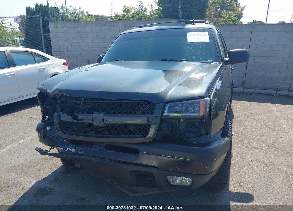 2006 CHEVROLET AVALANCHE 1500 Z66 VIN: 3GNEC12Z76G133543