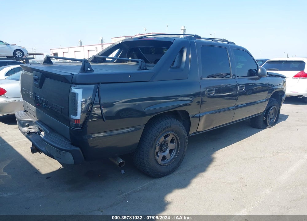 2006 CHEVROLET AVALANCHE 1500 Z66 VIN: 3GNEC12Z76G133543