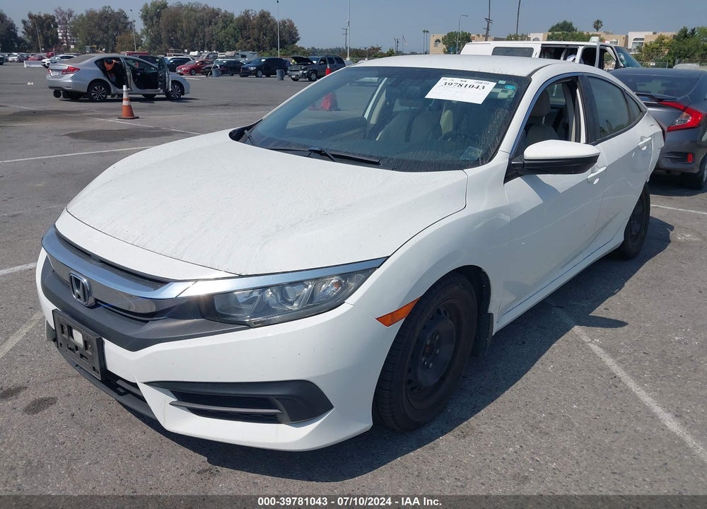 2016 HONDA CIVIC LX VIN: 2HGFC2F5XGH551947
