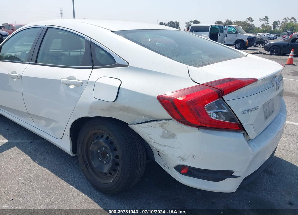 2016 HONDA CIVIC LX VIN: 2HGFC2F5XGH551947