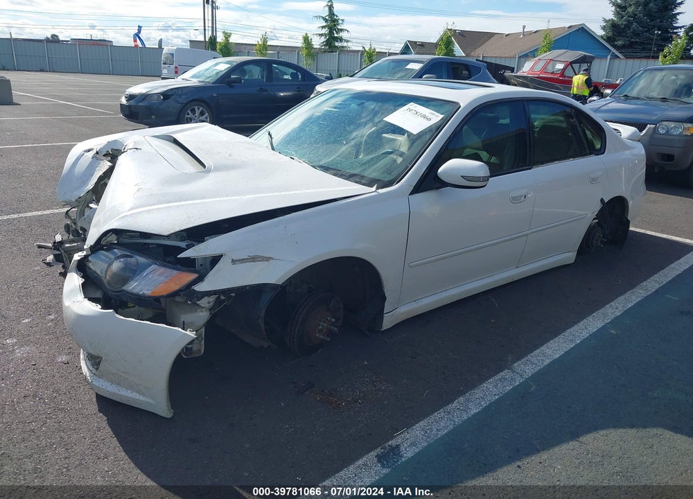 2008 SUBARU LEGACY 2.5GT LIMITED VIN: 4S3BL676486217654