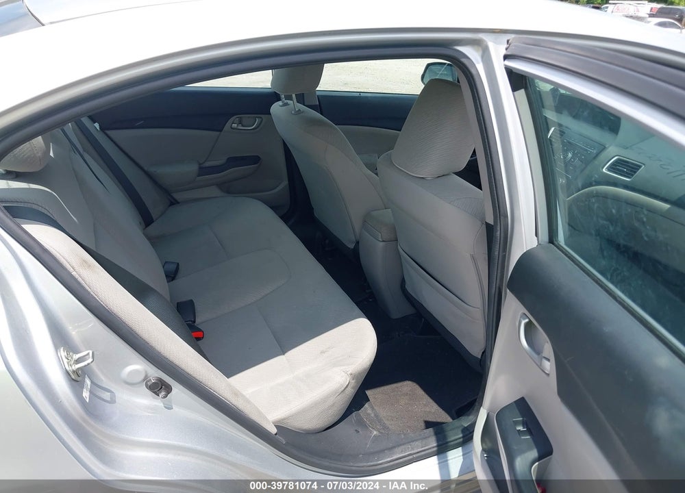 2013 HONDA CIVIC LX VIN: 2HGFB2F55DH588015
