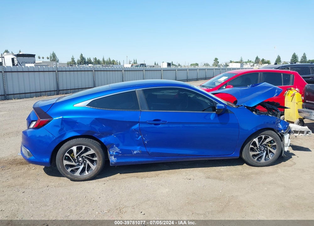 2017 HONDA CIVIC LX VIN: 2HGFC4B51HH300088