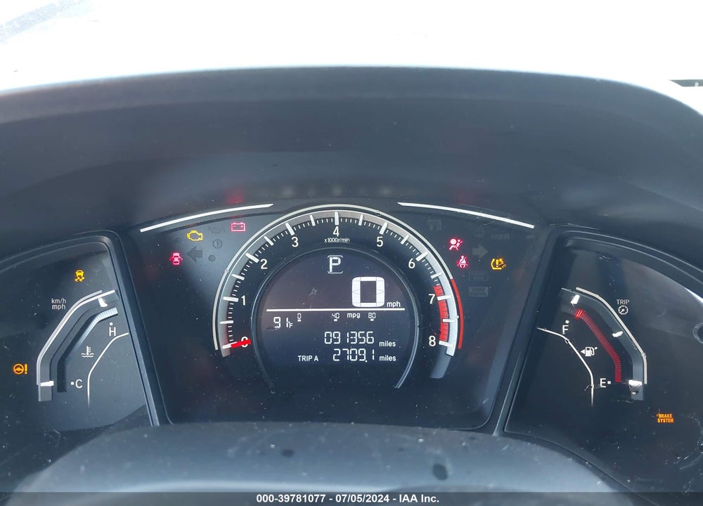 2017 HONDA CIVIC LX VIN: 2HGFC4B51HH300088