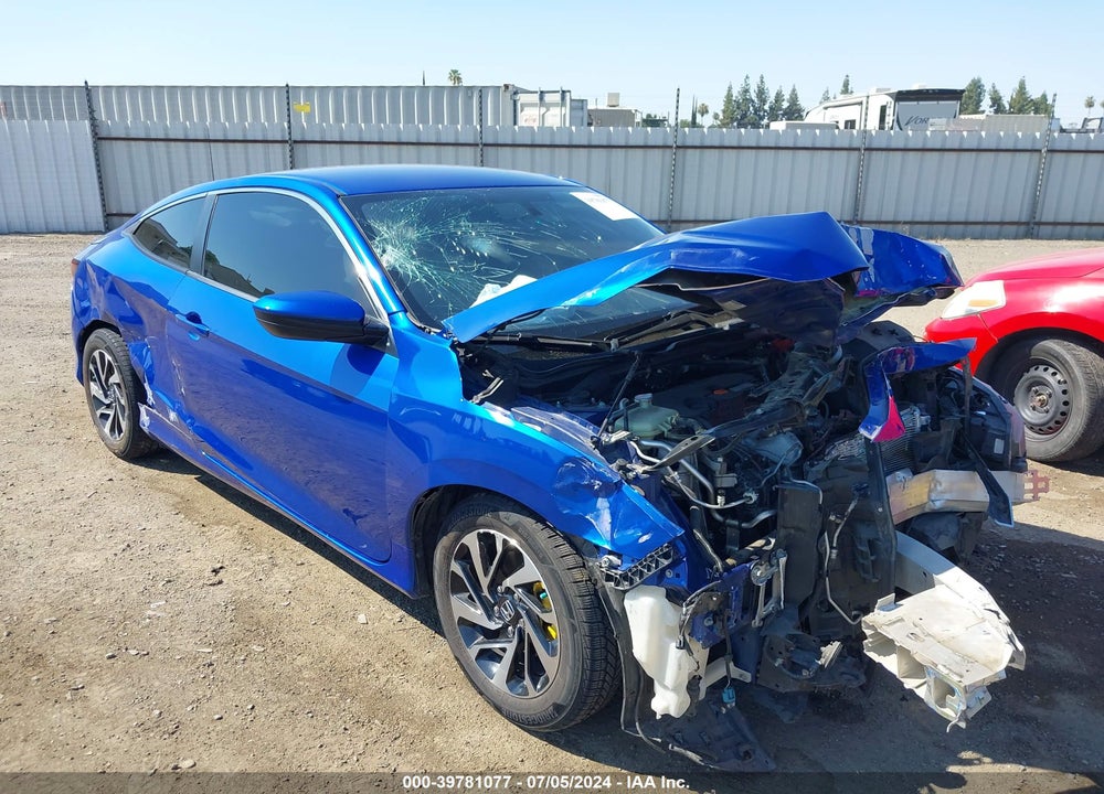 2017 HONDA CIVIC LX VIN: 2HGFC4B51HH300088