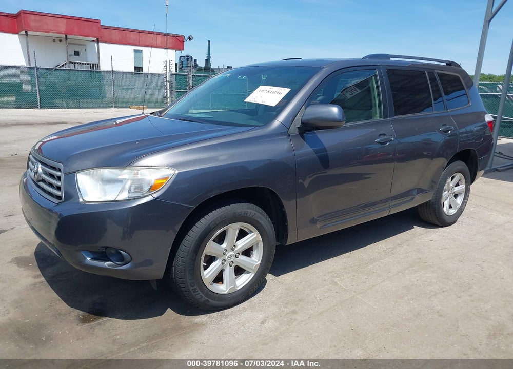 2010 TOYOTA HIGHLANDER BASE V6 VIN: 5TDZK3EHXAS014083