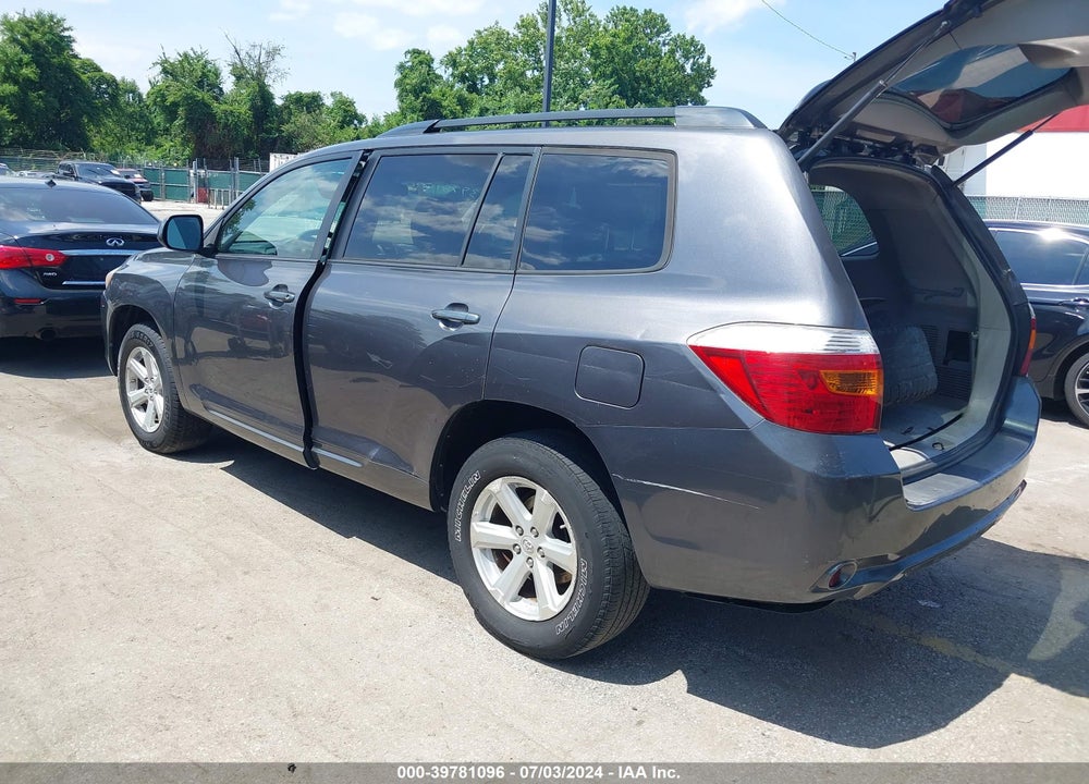 2010 TOYOTA HIGHLANDER BASE V6 VIN: 5TDZK3EHXAS014083
