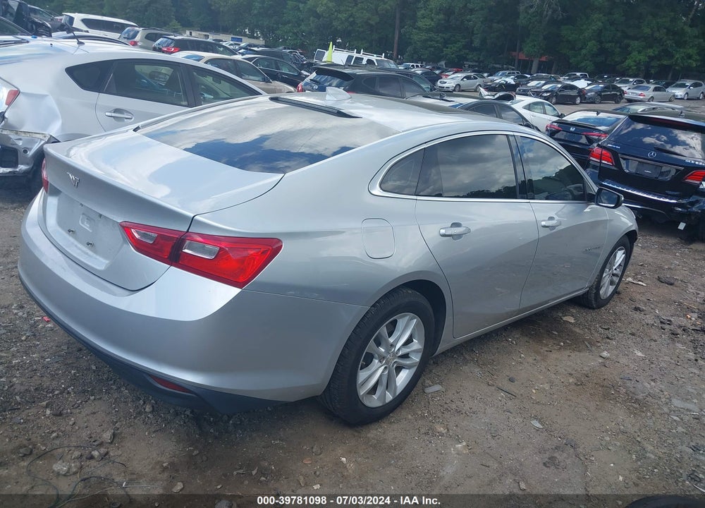 2018 CHEVROLET MALIBU LT VIN: 1G1ZD5STXJF155095