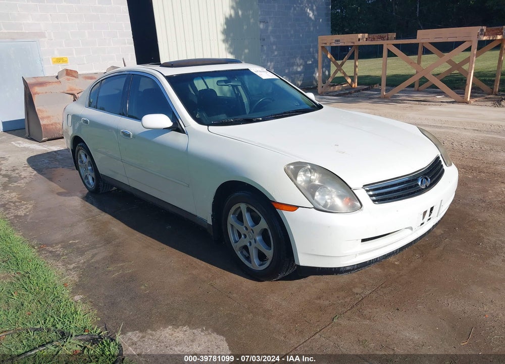 2004 INFINITI G35X VIN: JNKCV51F84M707326