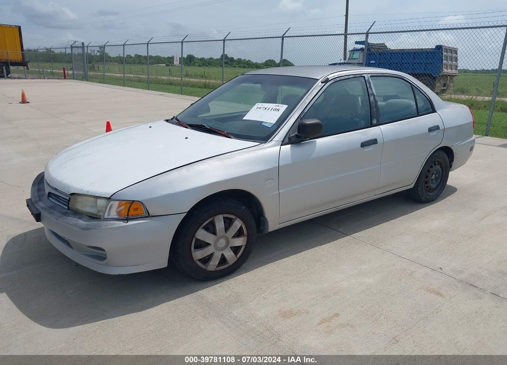 2000 MITSUBISHI MIRAGE DE VIN: JA3AY26C2YU015080
