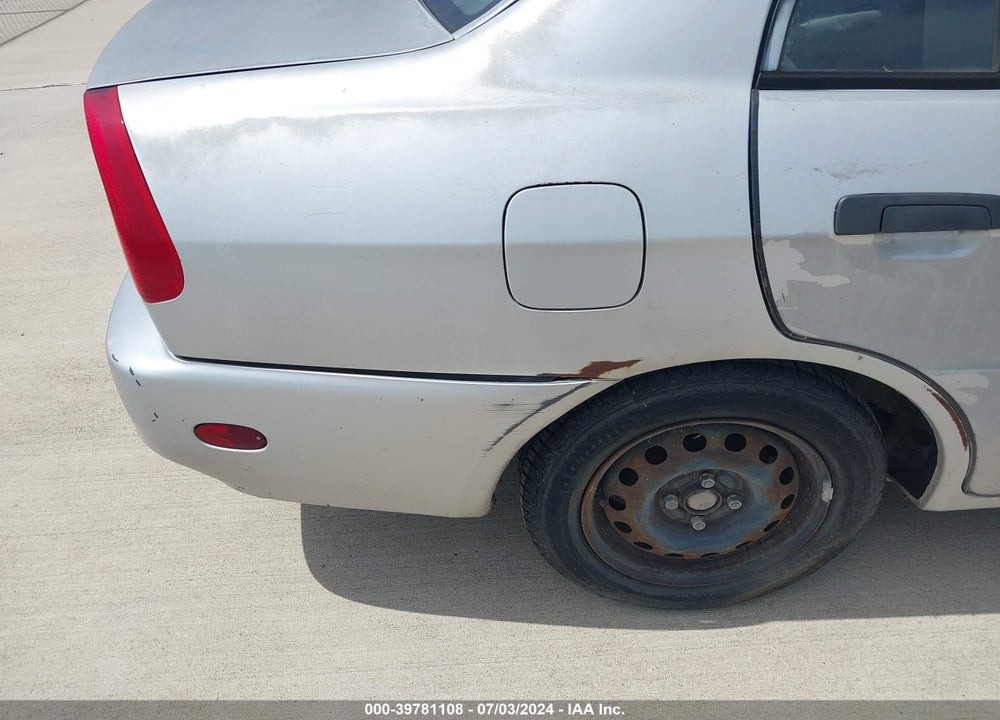 2000 MITSUBISHI MIRAGE DE VIN: JA3AY26C2YU015080