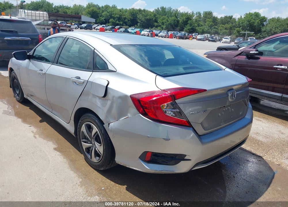 2019 HONDA CIVIC LX VIN: 2HGFC2F6XKH604969
