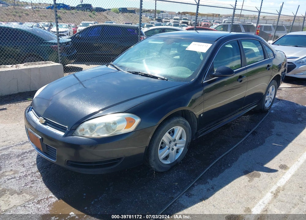2009 CHEVROLET IMPALA LS VIN: 2G1WB57K291102371