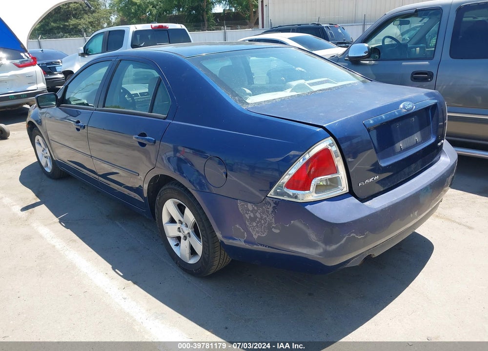 2006 FORD FUSION SE VIN: 3FAFP071X6R110556
