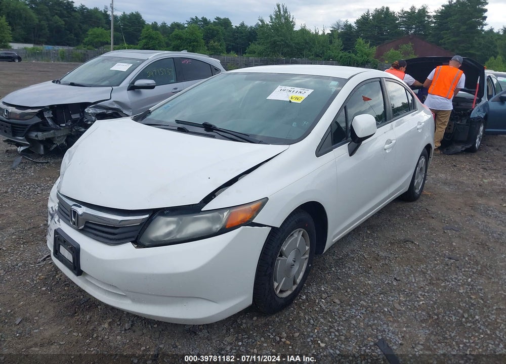 2012 HONDA CIVIC HF VIN: 2HGFB2F69CH553114