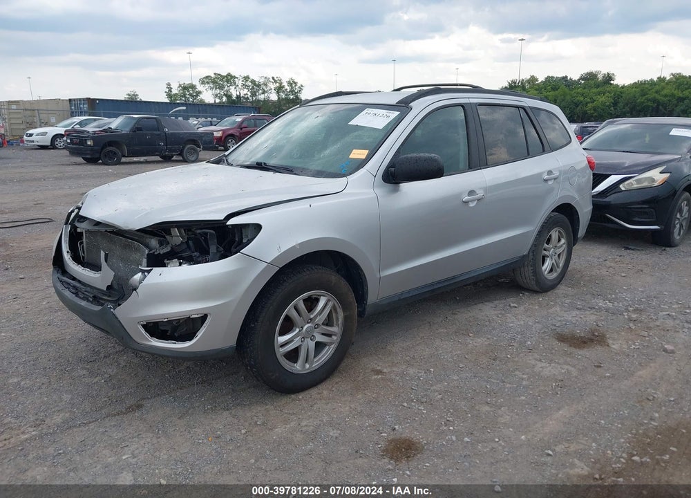 2011 HYUNDAI SANTA FE GLS VIN: 5XYZG3AB0BG024509