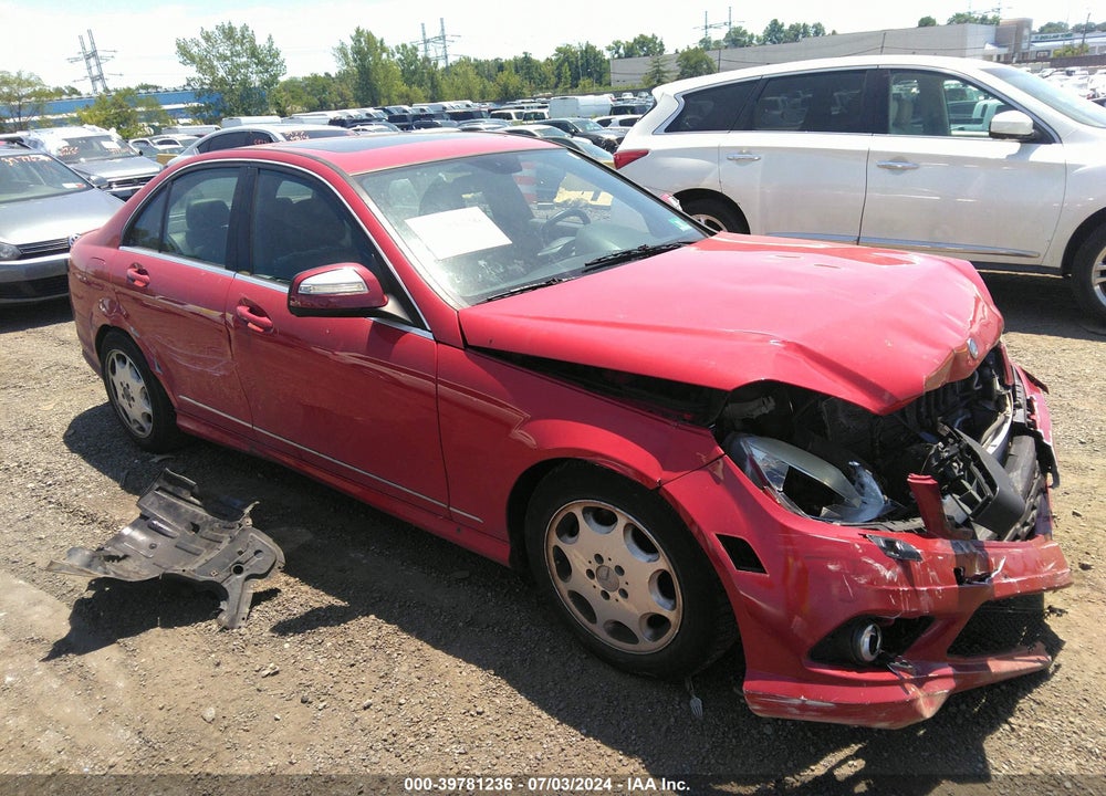 2008 MERCEDES-BENZ C 350 SPORT VIN: WDDGF56X58F193145