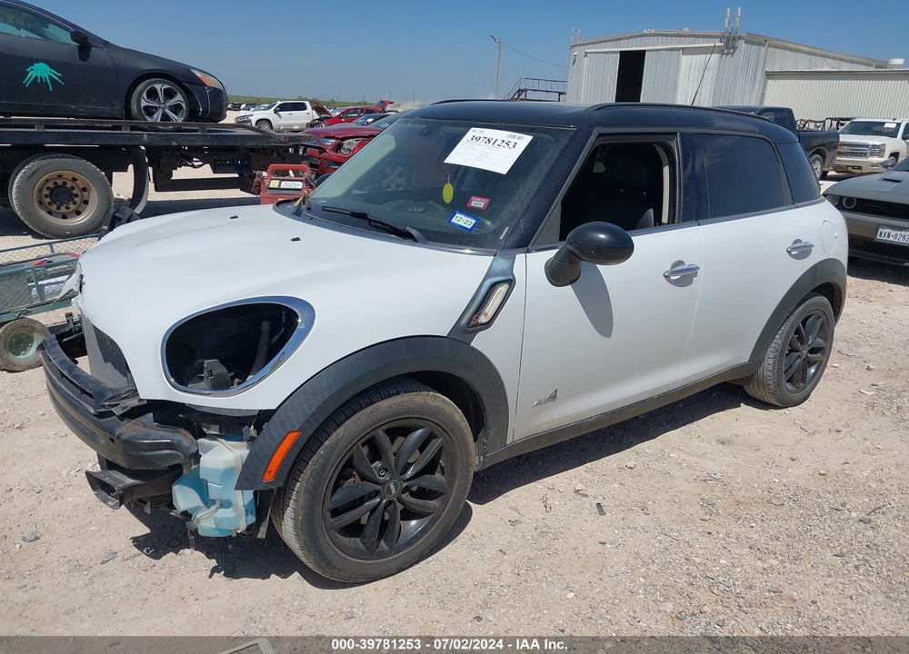 2014 MINI COUNTRYMAN COOPER S VIN: WMWZC5C50EWP39289