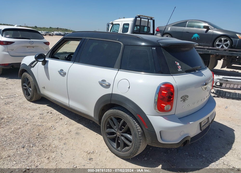 2014 MINI COUNTRYMAN COOPER S VIN: WMWZC5C50EWP39289