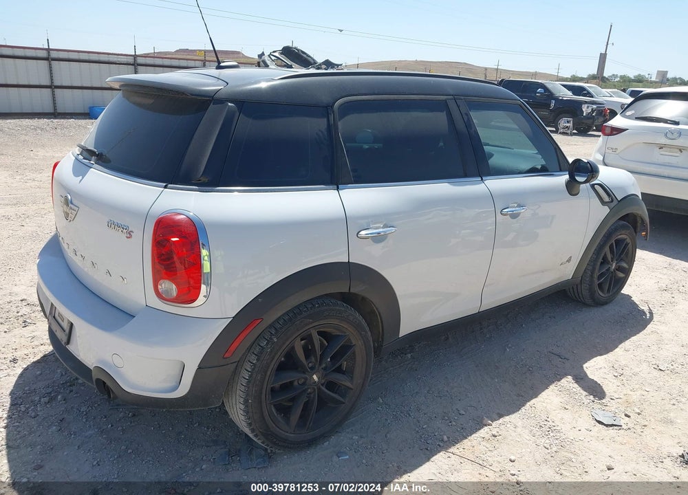 2014 MINI COUNTRYMAN COOPER S VIN: WMWZC5C50EWP39289