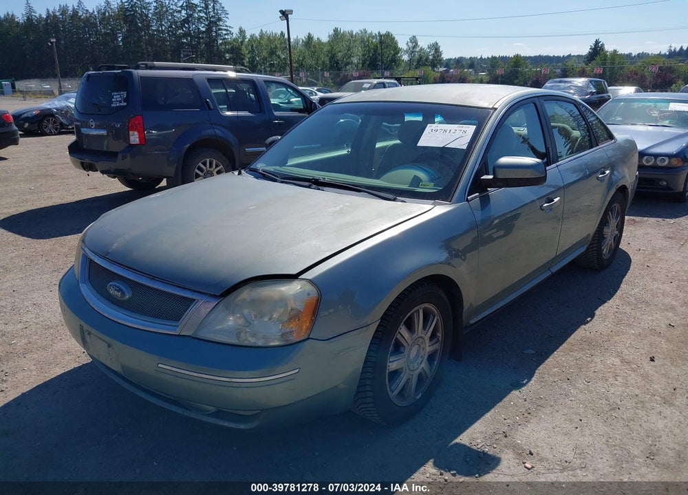 2007 FORD FIVE HUNDRED SEL VIN: 1FAHP241X7G130646