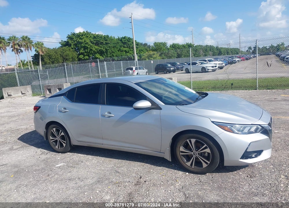 2021 NISSAN SENTRA SV XTRONIC CVT VIN: 3N1AB8CV4MY301728