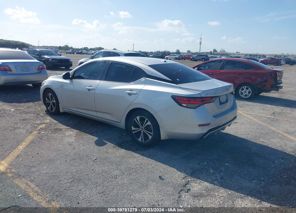 2021 NISSAN SENTRA SV XTRONIC CVT VIN: 3N1AB8CV4MY301728
