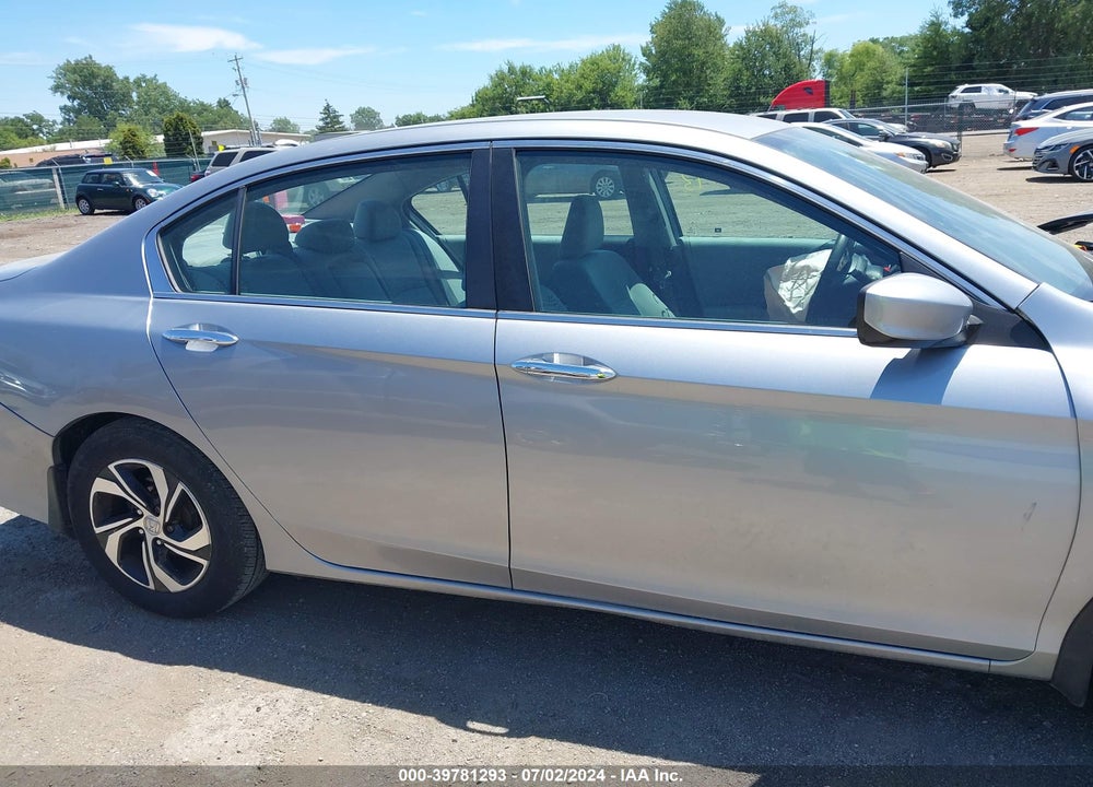 2017 HONDA ACCORD LX VIN: 1HGCR2F39HA077571