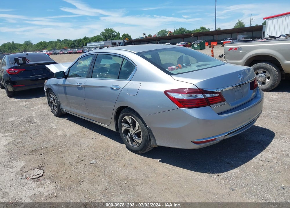 2017 HONDA ACCORD LX VIN: 1HGCR2F39HA077571